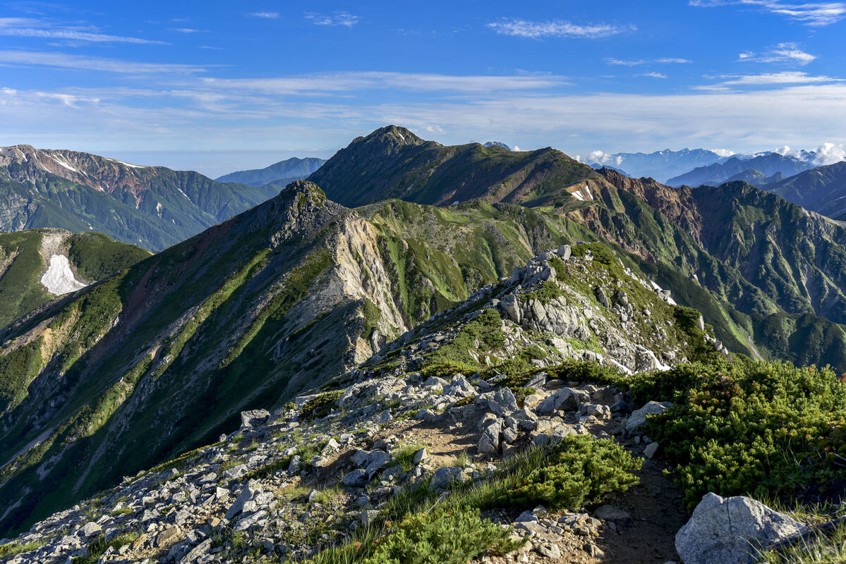 水晶岳(黒岳)